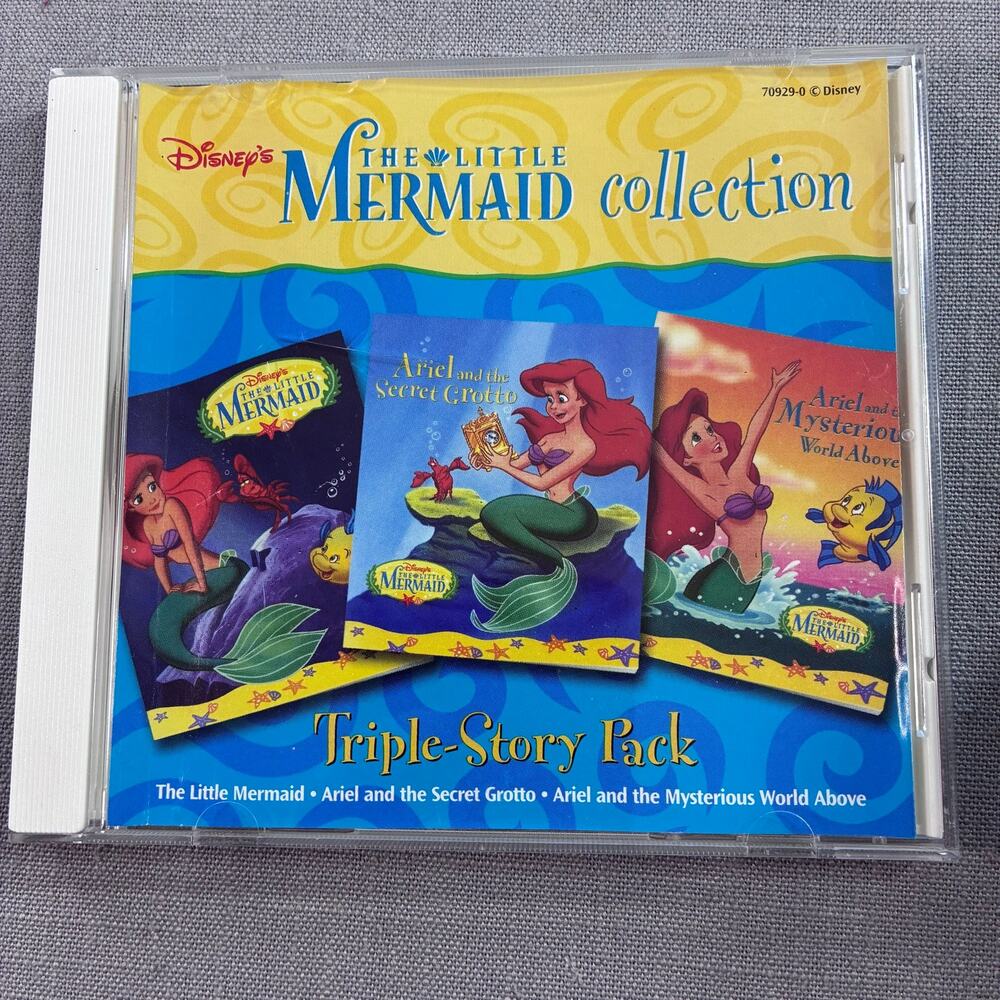 Disney The Little Mermaid Collection Triple Story Pack CD Audio Book